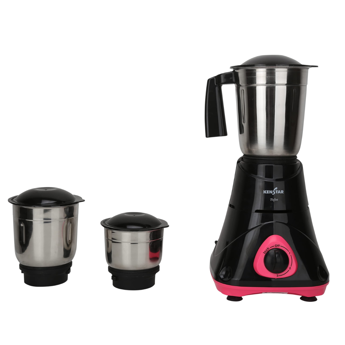 KENSTAR KMTUF50P3SR MIXER GRINDER TUFEE BLACK/PINK 500W